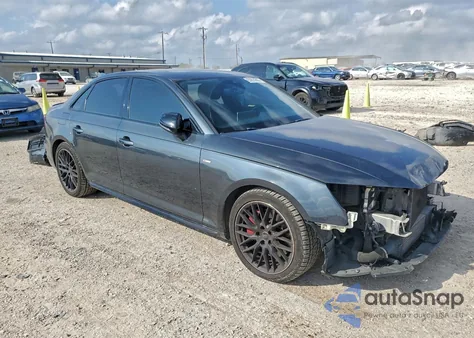 2018 Audi A4 Premium Plus from USA, damaged, VIN WAUENAF44JN003444